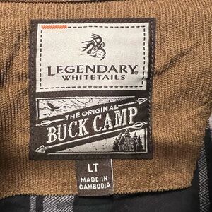 Legendary Whitetails Buck Camp Brown Jacket